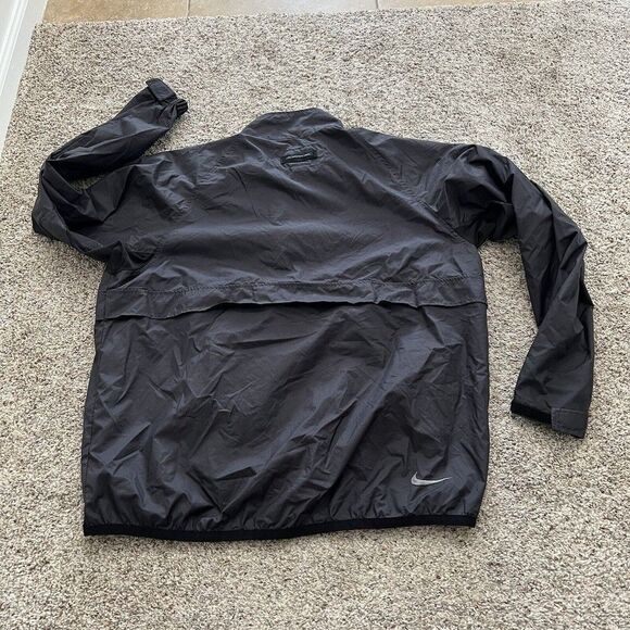 Vintage 90s Nike ACG Mens Size XL Center Swoosh Spell Out Packable Rain Jacket - Picture 8 of 10